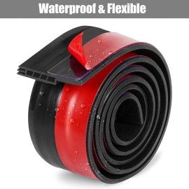 Suptikes 2 Pack Door Draft StopperDoor Sweep for Exterior & Interior Doors,Door Bottom Seal Dust and Noise Insulation Weather Stripping Draft Guard Insulator, 1.8 W x 37 L,Black Suptikes 2 Pack Door Draft StopperDoor Sweep for Exterior & Interior Doors,Door Bottom Seal Dust and Noise Insulation Weather Stripping Draft Guard Insulator, 1.8 W x 37 L,Black