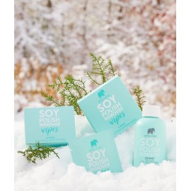ella+mila Soy Nail Polish Remover Wipes Non-Acetone Lint Free Nail Wipes - Non-Toxic Fingernail Polish Remover - Unscented & Enriched with Vitamins A,C & E (5 Pack) ella+mila Soy Nail Polish Remover Wipes Non-Acetone Lint Free Nail Wipes - Non-Toxic Fingernail Polish Remover - Unscented & Enriched with Vitamins A,C & E (5 Pack)