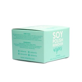 ella+mila Soy Nail Polish Remover Wipes Non-Acetone Lint Free Nail Wipes - Non-Toxic Fingernail Polish Remover - Unscented & Enriched with Vitamins A,C & E (12 Pack) ella+mila Soy Nail Polish Remover Wipes Non-Acetone Lint Free Nail Wipes - Non-Toxic Fingernail Polish Remover - Unscented & Enriched with Vitamins A,C & E (12 Pack)