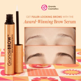 Grande Cosmetics GrandeBROW Brow Enhancing Serum, 8 Week Starter Supply , 0.05 Fl Oz (Pack of 1) Grande Cosmetics GrandeBROW Brow Enhancing Serum, 8 Week Starter Supply , 0.05 Fl Oz (Pack of 1)