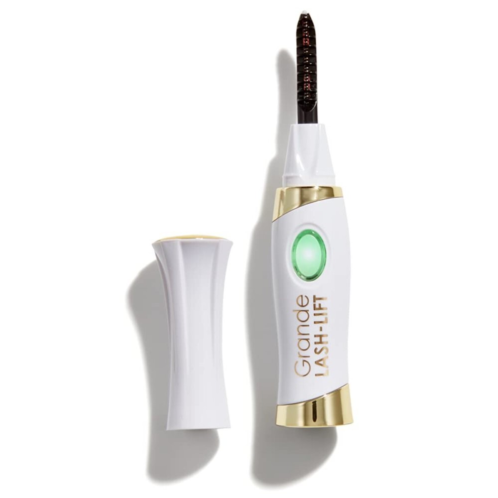 Grande Cosmetics LASH-LIFT Heated Lash Curler, Rechargeable and Travel Friendly, 2 Heat Settings, White Grande Cosmetics LASH-LIFT Heated Lash Curler, Rechargeable and Travel Friendly, 2 Heat Settings, White
