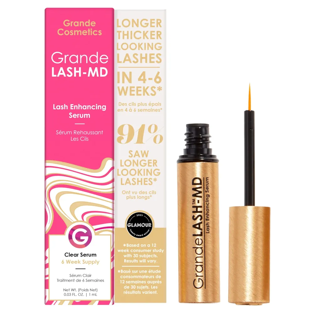 Grande Cosmetics GrandeLASH-MD Lash Enhancing Serum, 1 ml - 6-week starter supply Grande Cosmetics GrandeLASH-MD Lash Enhancing Serum, 1 ml - 6-week starter supply