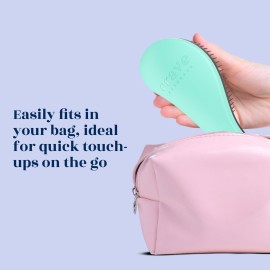 Crave Naturals Biggie Glide Thru Hair Brush - Detangler Brush for Curly, Straight, Wet or Dry Hair - Gentle Detangling Brushes for Adults, Kids, Toddlers - Hair Accessories for Women, 8.4x3.4 - Mint Crave Naturals Biggie Glide Thru Hair Brush - Detangler Brush for Curly, Straight, Wet or Dry Hair - Gentle Detangling Brushes for Adults, Kids, Toddlers - Hair Accessories for Women, 8.4x3.4 - Mint