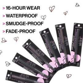 wet n wild Mega Last Breakup Proof Retractable Eyeliner - Waterproof 16-Hour Long-Lasting Wear, Cruelty-Free & Vegan - Blackest Black wet n wild Mega Last Breakup Proof Retractable Eyeliner - Waterproof 16-Hour Long-Lasting Wear, Cruelty-Free & Vegan - Blackest Black