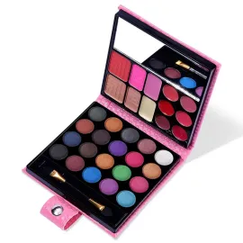 All in One Makeup Kit - 20 Eyeshadow, 6 Lip Glosses, 3 Blushers, 2 Powder, 1 Concealer, 1 Mirror, 1 Brush, Make Up Gift Set for Teen Girls, Beginners And Pros All in One Makeup Kit - 20 Eyeshadow, 6 Lip Glosses, 3 Blushers, 2 Powder, 1 Concealer, 1 Mirror, 1 Brush, Make Up Gift Set for Teen Girls, Beginners And Pros