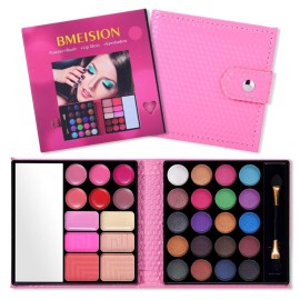 All in One Makeup Kit - 20 Eyeshadow, 6 Lip Glosses, 3 Blushers, 2 Powder, 1 Concealer, 1 Mirror, 1 Brush, Make Up Gift Set for Teen Girls, Beginners And Pros All in One Makeup Kit - 20 Eyeshadow, 6 Lip Glosses, 3 Blushers, 2 Powder, 1 Concealer, 1 Mirror, 1 Brush, Make Up Gift Set for Teen Girls, Beginners And Pros