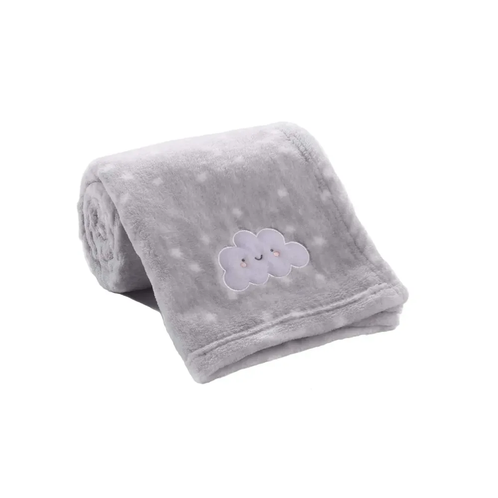CREVENT 30\'\'X40\'\' Cute Cozy Fluffy Warm Baby Blanket for Boys Infants Toddlers\' Bedding Crib Cot Stroller, Baby Shower Birthday Newborn\'s Gift - Grey Cloud CREVENT 30\'\'X40\'\' Cute Cozy Fluffy Warm Baby Blanket for Boys Infants Toddlers\' Bedding Crib Cot Stroller, Baby Shower Birthday Newborn\'s Gift - Grey Cloud