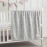 CREVENT 30\'\'X40\'\' Cute Cozy Fluffy Warm Baby Blanket for Boys Infants Toddlers\' Bedding Crib Cot Stroller, Baby Shower Birthday Newborn\'s Gift - Grey Cloud