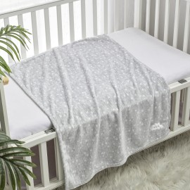 CREVENT 30\'\'X40\'\' Cute Cozy Fluffy Warm Baby Blanket for Boys Infants Toddlers\' Bedding Crib Cot Stroller, Baby Shower Birthday Newborn\'s Gift - Grey Cloud CREVENT 30\'\'X40\'\' Cute Cozy Fluffy Warm Baby Blanket for Boys Infants Toddlers\' Bedding Crib Cot Stroller, Baby Shower Birthday Newborn\'s Gift - Grey Cloud