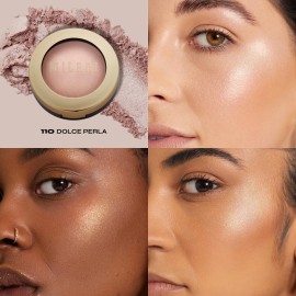 Milani Baked Highlighter - Dolce Perla, Cruelty-Free Powder Highlighter, Highlight Face for a Shimmery or Matte Finish, 0.25 Ounce