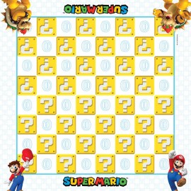 USAOPOLY Super Mario Checkers & Tic-Tac-Toe Collector\'s Game Set for 2 players | Featuring Mario & Bowser | Collectible Checkers and TicTacToe Perfect for Mario Fans, Model Number: CM005-637-002001-06 USAOPOLY Super Mario Checkers & Tic-Tac-Toe Collector\'s Game Set for 2 players | Featuring Mario & Bowser | Collectible Checkers and TicTacToe Perfect for Mario Fans, Model Number: CM005-637-002001-06