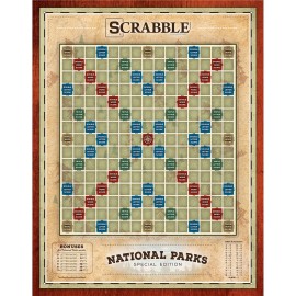 USAOPOLY Scrabble: National Parks | Ages 8+ | 2-4 Players | 1 Set, Brown USAOPOLY Scrabble: National Parks | Ages 8+ | 2-4 Players | 1 Set, Brown