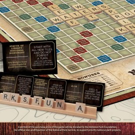 USAOPOLY Scrabble: National Parks | Ages 8+ | 2-4 Players | 1 Set, Brown USAOPOLY Scrabble: National Parks | Ages 8+ | 2-4 Players | 1 Set, Brown