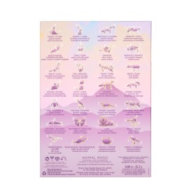 Pacifica Eyeshadow Palette - Animal Magic with Colorful Blendable Shades, Highly Pigmented Mineral Eyeshadow, Talc-Free, Vegan & Cruelty-Free, 0.89 oz (28 Shades) Pacifica Eyeshadow Palette - Animal Magic with Colorful Blendable Shades, Highly Pigmented Mineral Eyeshadow, Talc-Free, Vegan & Cruelty-Free, 0.89 oz (28 Shades)
