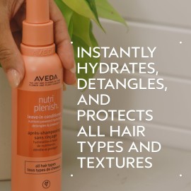 Aveda Nutriplenish Leave-In Conditioner | Hydrates, Detangles & Replenishes Hair for 72 Hours | Heat Protectant | for All Hair Types | 98% Naturally Derived*, 6.7 Fl Oz