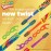 GUM Crayola Twistables Kids Flossers with Fluoride - Designed for Little Hands - Three Fun Fruit Flavors - Easy to Use Kids Floss Picks for Children Ages 3+, 75 Count