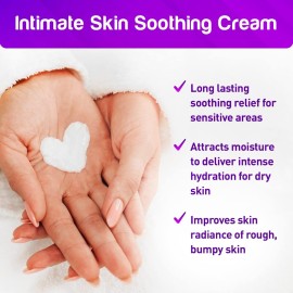 Pharmapulse Vaginal Moisturizer, Vulva Balm Cream, Intimate Skin Care, Menopause Support - Relieves Dryness, Itching, Burning, Redness, Chafing, Odor, Irritation - Estrogen Free 2oz Pharmapulse Vaginal Moisturizer, Vulva Balm Cream, Intimate Skin Care, Menopause Support - Relieves Dryness, Itching, Burning, Redness, Chafing, Odor, Irritation - Estrogen Free 2oz