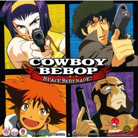 Japanime Games Cowboy Bebop: Space Serenade | from The Creator of Harmonies | Cooperate to Take Down Vicious | 1-4 Players | Ages 14+ | 30-90 Min Play Time Japanime Games Cowboy Bebop: Space Serenade | from The Creator of Harmonies | Cooperate to Take Down Vicious | 1-4 Players | Ages 14+ | 30-90 Min Play Time