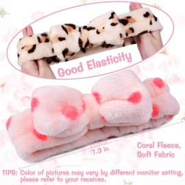 UMIKU 8 Pack Spa Headband for Women Facial Makeup Headband Soft Coral Fleece Christmas Stocking Stuffers Bow Hair Band Head Wraps for Washing Face Mask Spa Gifts For Women Gifts Basket UMIKU 8 Pack Spa Headband for Women Facial Makeup Headband Soft Coral Fleece Christmas Stocking Stuffers Bow Hair Band Head Wraps for Washing Face Mask Spa Gifts For Women Gifts Basket