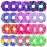 24Pcs Hair Scrunchies for Girls Shiny Metallic Scrunchies Cute Elastic Hair Bands Scrunchy Hair Ties Ponytail Holder for Girls Women Hair Accessories with a Gift Bag for Gym Dance Party Club