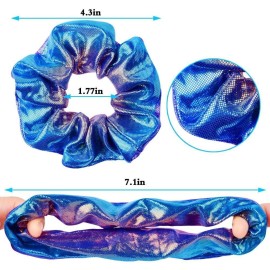 24Pcs Hair Scrunchies for Girls Shiny Metallic Scrunchies Cute Elastic Hair Bands Scrunchy Hair Ties Ponytail Holder for Girls Women Hair Accessories with a Gift Bag for Gym Dance Party Club 24Pcs Hair Scrunchies for Girls Shiny Metallic Scrunchies Cute Elastic Hair Bands Scrunchy Hair Ties Ponytail Holder for Girls Women Hair Accessories with a Gift Bag for Gym Dance Party Club