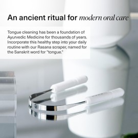 Boka Tongue Scraper for Adults & Kids with Case - Stainless Steel Tongue Cleaner w/Linen Travel Pouch - Scrubber to Remove Tongue Buildup and Freshens Breath (Pack of 1) Boka Tongue Scraper for Adults & Kids with Case - Stainless Steel Tongue Cleaner w/Linen Travel Pouch - Scrubber to Remove Tongue Buildup and Freshens Breath (Pack of 1)