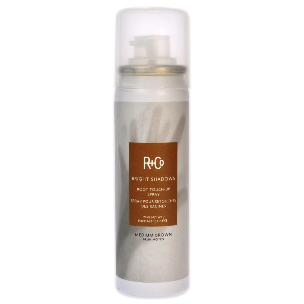 R+Co BRIGHT SHADOWS Root Touch-Up Spray Medium Brown 59 ml / 1.5 oz R+Co BRIGHT SHADOWS Root Touch-Up Spray Medium Brown 59 ml / 1.5 oz