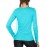 isnowood Women\'s Sun Protection Long Sleeve Shirts, UPF 50+ UV Rash Guard Swim Shirt, Workout Hiking Running Athletic Tops Blue