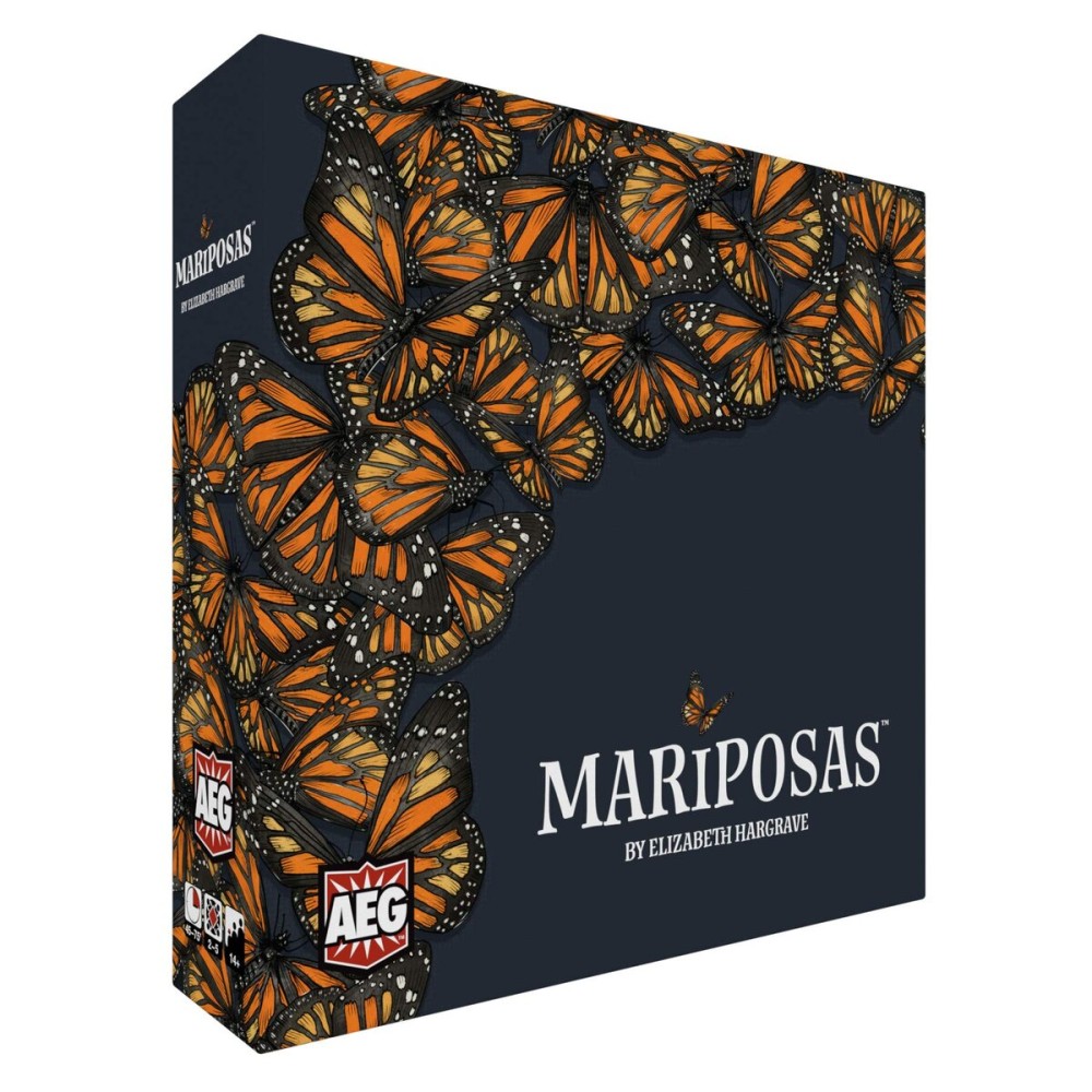 Alderac Entertainment Group (AEG) Mariposas Board Game, Play The Monarch Butterfly Migration, Learn About Nature, Ages 14+, 2-5 Players, 45-75 Min, Alderac Entertainment Group (AEG)