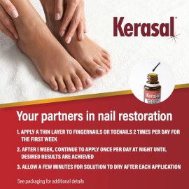 Kerasal Multi-Purpose Nail Repair, Nail Solution for Discolored and Damaged Nails, 0.43 fl oz Kerasal Multi-Purpose Nail Repair, Nail Solution for Discolored and Damaged Nails, 0.43 fl oz