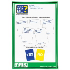Do You Know Me? Expansion Pack - Designed to be Added to Do You Know Me? Core Game