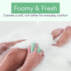 Avilana Silicone Body Scrubber - Dual-Sided Exfoliator for Men & Women, Gentle Loofah Alternative, Easy-to-Clean Silicone Shower Scrubber Avilana Silicone Body Scrubber - Dual-Sided Exfoliator for Men & Women, Gentle Loofah Alternative, Easy-to-Clean Silicone Shower Scrubber