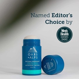 Oars + Alps Aluminum Free Deodorant for Men and Women, Dermatologist Tested and for Sensitive Skin, Vegan, Deep Sea Glacier, 2 Pack, 2.6 Oz Each Oars + Alps Aluminum Free Deodorant for Men and Women, Dermatologist Tested and for Sensitive Skin, Vegan, Deep Sea Glacier, 2 Pack, 2.6 Oz Each