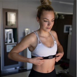 Polar H9 Heart Rate Sensor - ANT + / Bluetooth - Waterproof HR Monitor with Soft Chest Strap, M-XXL Polar H9 Heart Rate Sensor - ANT + / Bluetooth - Waterproof HR Monitor with Soft Chest Strap, M-XXL