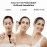 MagicMinerals AirBrush Foundation by Jerome Alexander - 2pc Set with Airbrush Foundation and Kabuki Brush - Spray Makeup with Anti-aging Ingredients for Smooth Radiant Skin - Light