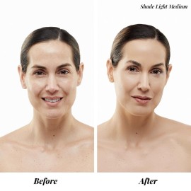 MagicMinerals AirBrush Foundation by Jerome Alexander - 2pc Set with Airbrush Foundation and Kabuki Brush - Spray Makeup with Anti-aging Ingredients for Smooth Radiant Skin - Light MagicMinerals AirBrush Foundation by Jerome Alexander - 2pc Set with Airbrush Foundation and Kabuki Brush - Spray Makeup with Anti-aging Ingredients for Smooth Radiant Skin - Light