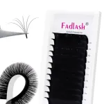 FADLASH Eyelash Extensions D Curl 0.07 15-20mm Mixed Tray Easy Fan Lash Extensions Volume Lashes 2D-10D Self Fanning Lash Extensions (0.07-D, 15-20mm Mix)