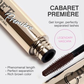 Vivienne Sab Cabaret Premiere Brown Mascara, Volume and Length, Defining, Curling, No Flaking, No Clumping, Smudge Proof, Washable, Cruelty-Free, Made in Europe, (05 Brown), 0.3 Fl Oz, 1 Pack Vivienne Sab Cabaret Premiere Brown Mascara, Volume and Length, Defining, Curling, No Flaking, No Clumping, Smudge Proof, Washable, Cruelty-Free, Made in Europe, (05 Brown), 0.3 Fl Oz, 1 Pack
