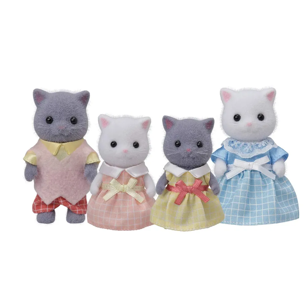Calico Critters Persian Cat Family - Set of 4 Collectible Doll Figures for Children Ages 3+ Calico Critters Persian Cat Family - Set of 4 Collectible Doll Figures for Children Ages 3+