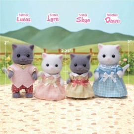 Calico Critters Persian Cat Family - Set of 4 Collectible Doll Figures for Children Ages 3+ Calico Critters Persian Cat Family - Set of 4 Collectible Doll Figures for Children Ages 3+