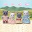 Calico Critters Persian Cat Family - Set of 4 Collectible Doll Figures for Children Ages 3+