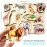 QUOKKA Wooden Puzzles for Toddlers 1-3 - 3xSET Toddler Puzzles Ages 2-4 - Montessori Animal Toy Puzzle for Toddlers 3-5 Year Old - Wood Toy Learning Realistic Animals for Boy and Girl