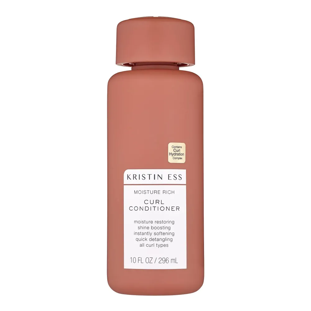 Kristin Ess Hair Moisture Rich Conditioner for Curly + Wavy Hair, 10 fl. oz, Vegan, Sulfate, Paraben and Silicone Free, Color + Keratin Safe Kristin Ess Hair Moisture Rich Conditioner for Curly + Wavy Hair, 10 fl. oz, Vegan, Sulfate, Paraben and Silicone Free, Color + Keratin Safe