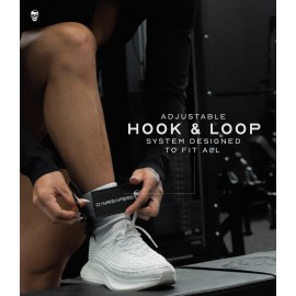 Gymreapers Ankle Straps (Pair) For Cable Machine Kickbacks, Glute Workouts, Lower Body Exercises - Adjustable Leg Straps with Neoprene Padding (Black, Pair) Gymreapers Ankle Straps (Pair) For Cable Machine Kickbacks, Glute Workouts, Lower Body Exercises - Adjustable Leg Straps with Neoprene Padding (Black, Pair)