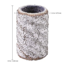 PANA 100 Pieces Nail Sanding Bands Professional Nail Manicure Great Fit for Nail Drill Bits for Acrylic Nails (80 Grit, Zebra) PANA 100 Pieces Nail Sanding Bands Professional Nail Manicure Great Fit for Nail Drill Bits for Acrylic Nails (80 Grit, Zebra)