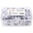 PANA 100 Pieces Nail Sanding Bands Professional Nail Manicure Great Fit for Nail Drill Bits for Acrylic Nails (80 Grit, Zebra)