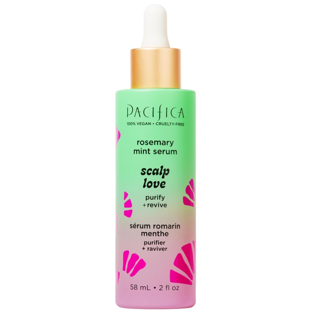 Pacifica Scalp Serum - Rosemary Mint Scalp Love Serum - Scalp Treatment for Dry Itchy Scalp w/Witch Hazel for Scalp Detox & Moisturizing, Vegan & Cruelty-Free, 2 oz Pacifica Scalp Serum - Rosemary Mint Scalp Love Serum - Scalp Treatment for Dry Itchy Scalp w/Witch Hazel for Scalp Detox & Moisturizing, Vegan & Cruelty-Free, 2 oz