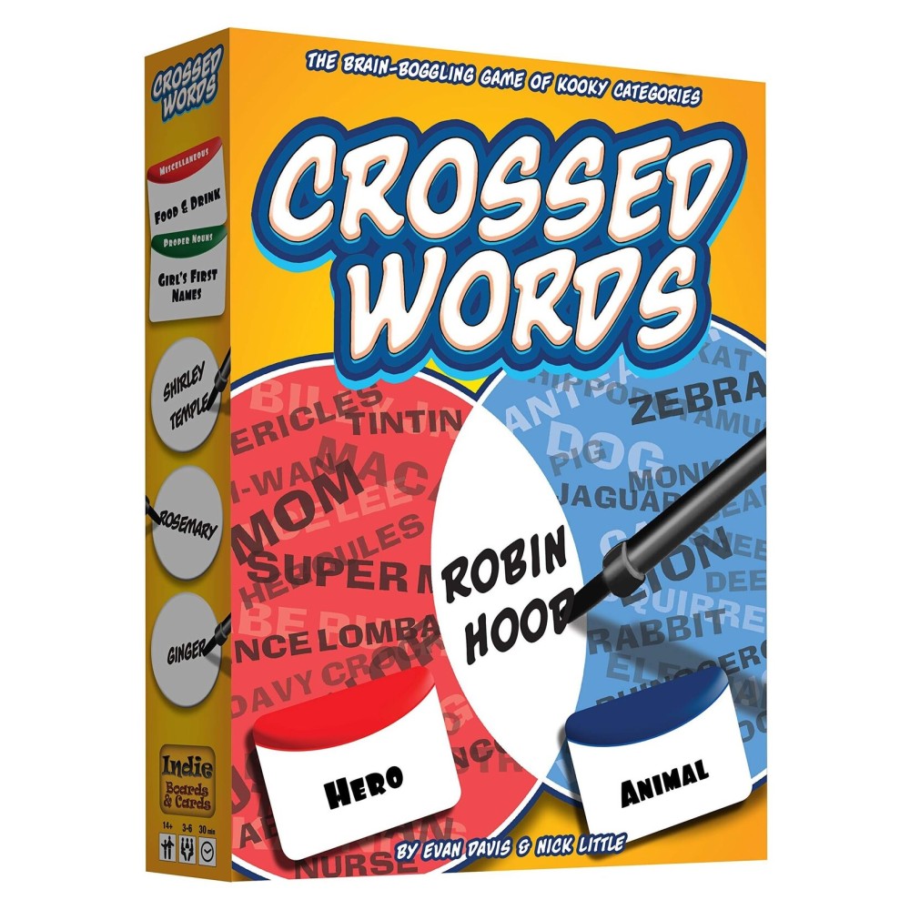 Indie Boards and Cards Crossed Words Indie Boards and Cards Crossed Words
