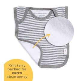 Burt\'s Bees Baby Bibs, 5-Pack Lap-Shoulder Drool Cloths, 100% Organic Cotton with Absorbent Terry Towel Backing (Watercolor Daylily) Burt\'s Bees Baby Bibs, 5-Pack Lap-Shoulder Drool Cloths, 100% Organic Cotton with Absorbent Terry Towel Backing (Watercolor Daylily)