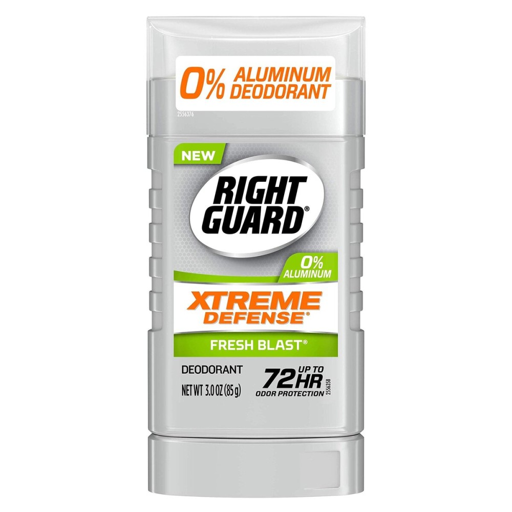 Right Guard Xtreme Defense Aluminum-Free Deodorant, Fresh Blast, 3 oz Right Guard Xtreme Defense Aluminum-Free Deodorant, Fresh Blast, 3 oz